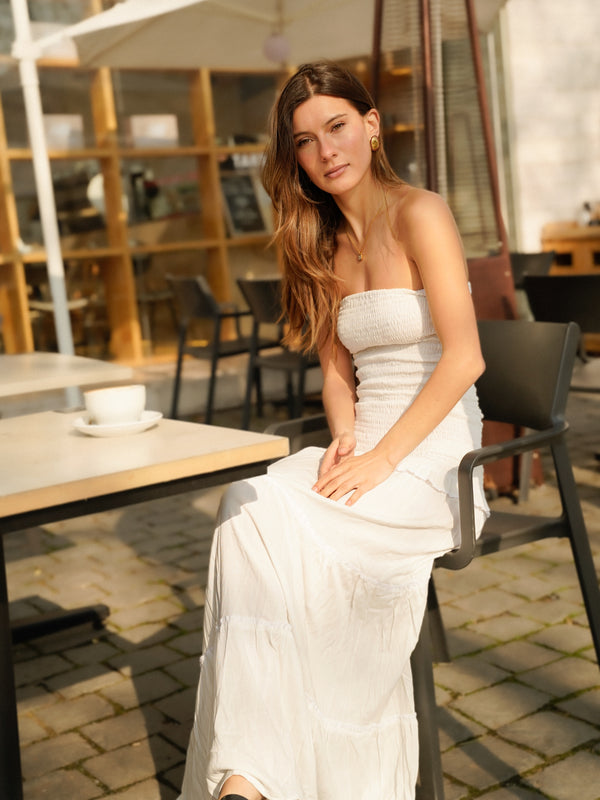 Vestido Positano Blanco