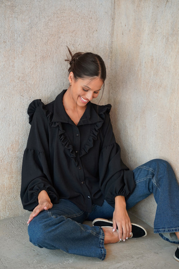 Blusa Toscana Black