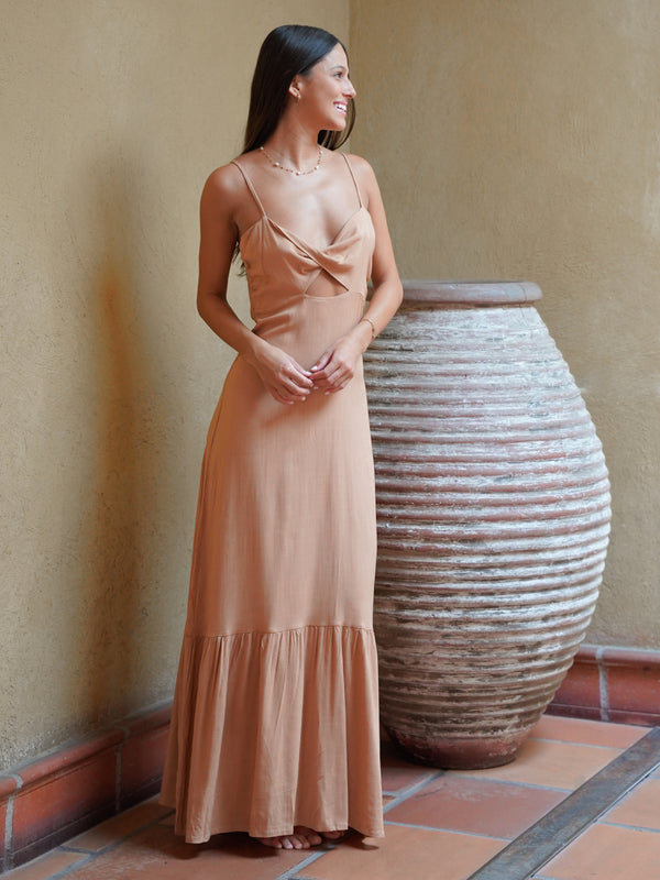 Vestido Arrecife Light Brown