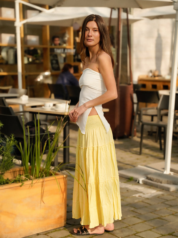 Falda Arizona Amarilla