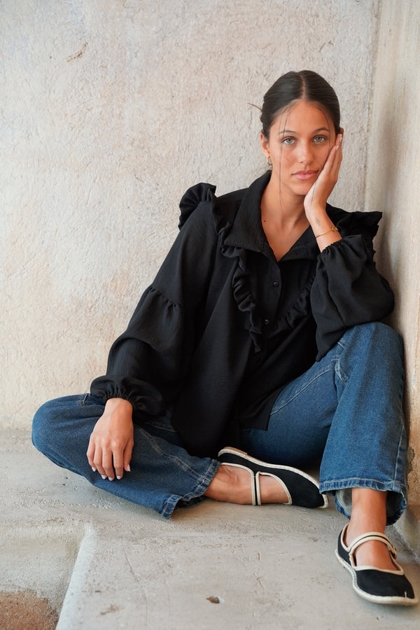 Blusa Toscana Black