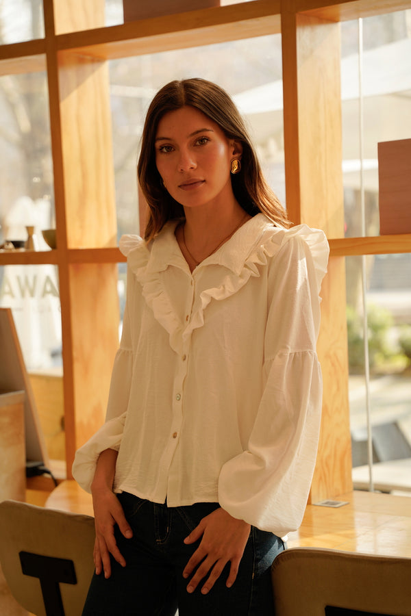 Blusa Toscana White