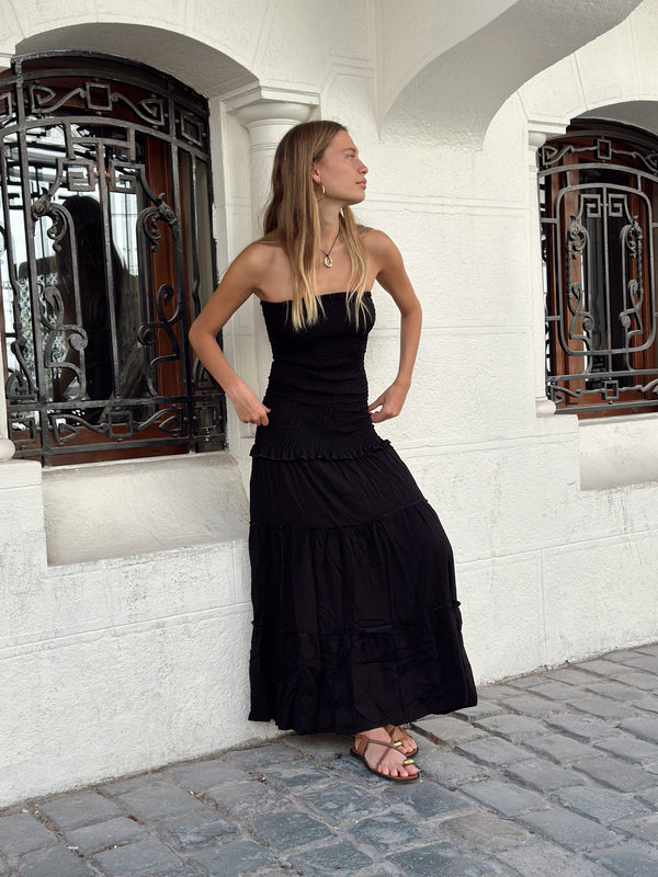 PREVENTA Vestido Positano Black (envíos 5 de diciembre)