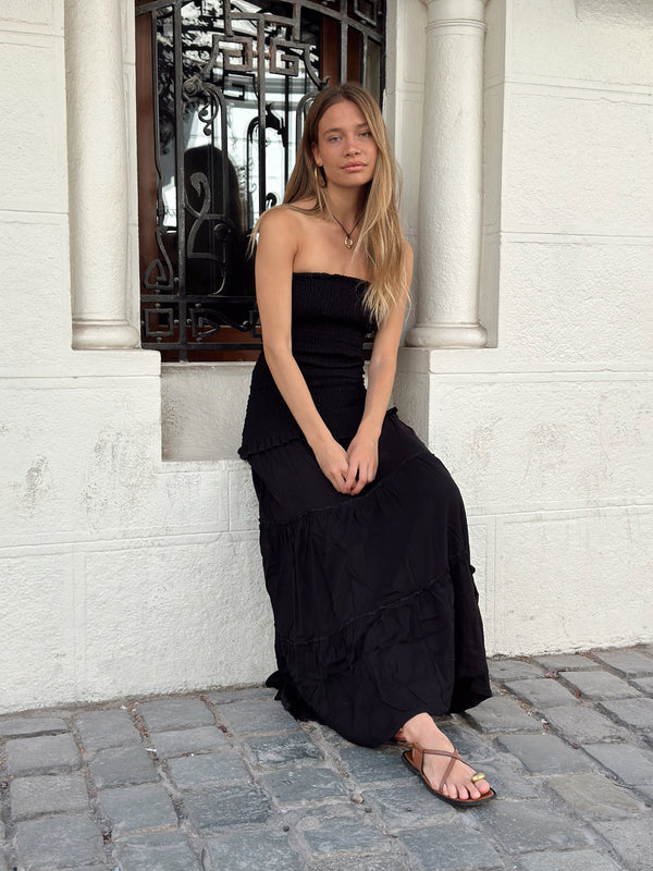 PREVENTA Vestido Positano Black (envíos 5 de diciembre)