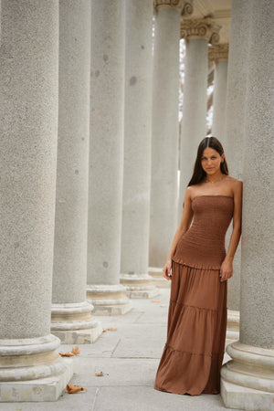Vestido Positano Brown