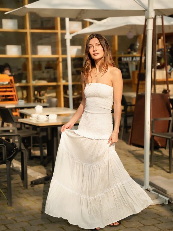 Vestido Positano Blanco