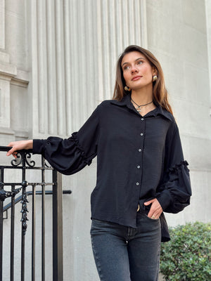 PREVENTA Blusa Segovia black (envíos 14 de Julio)