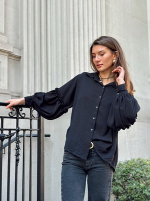 PREVENTA Blusa Segovia black (envíos 14 de Julio)