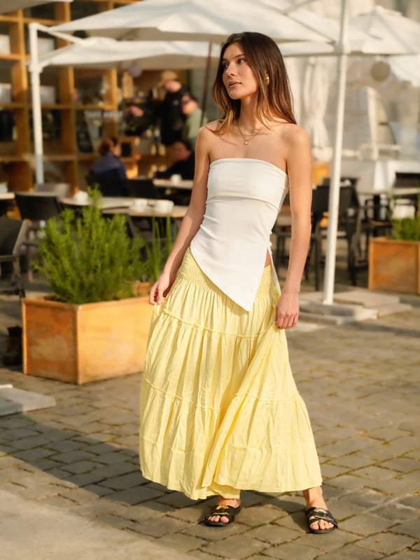 Falda Arizona Amarilla