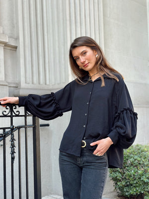 PREVENTA Blusa Segovia black (envíos 14 de Julio)