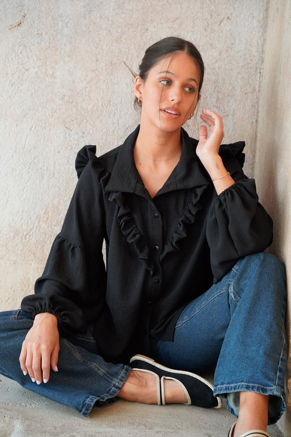Blusa Toscana Black