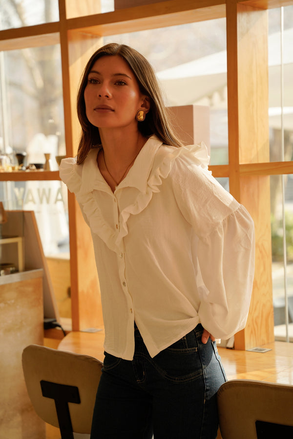 Blusa Toscana White