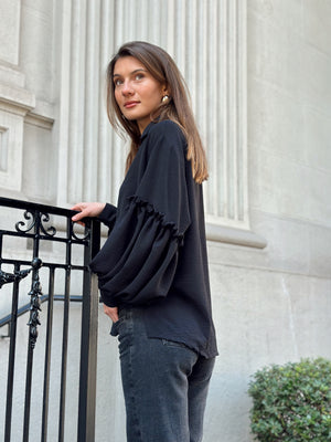 PREVENTA Blusa Segovia black (envíos 14 de Julio)