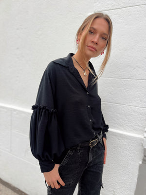 PREVENTA Blusa Segovia black (envíos 14 de Julio)
