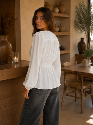 Blusa Amalfi White