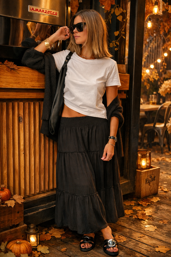 PREVENTA Falda Arizona Black (envíos 24 de marzo)