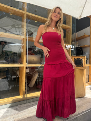 Vestido Positano Red