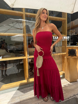 Vestido Positano Red