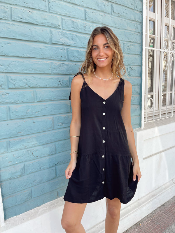 Vestido Mykonos Negro